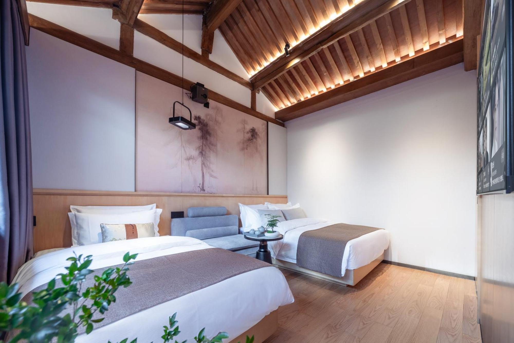Xinxiang Yayuan Beijing Sihe Courtyard With Sky Garden Terrace Near Tiananmen Square Forbidden City Wangfujing Pedestrian Street And The Subway Buitenkant foto