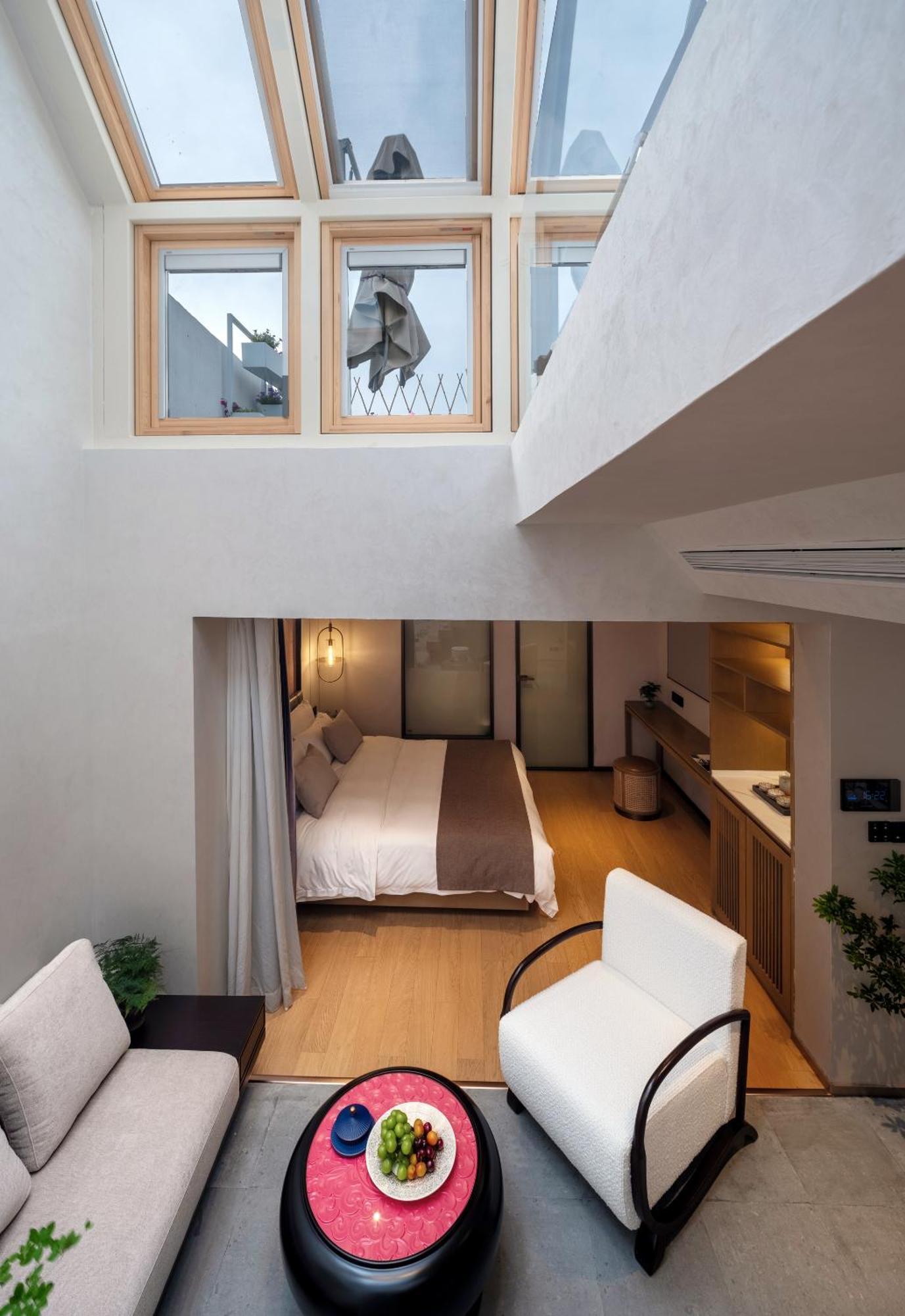 Xinxiang Yayuan Beijing Sihe Courtyard With Sky Garden Terrace Near Tiananmen Square Forbidden City Wangfujing Pedestrian Street And The Subway Buitenkant foto